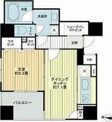 ライオンズ赤坂セントマークスの物件間取画像